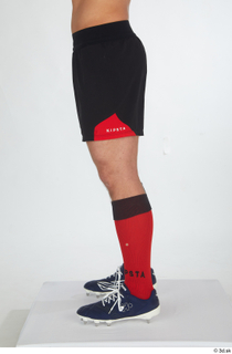  Erling black shorts red socks rugby boots rugby clothing sports 0003.jpg